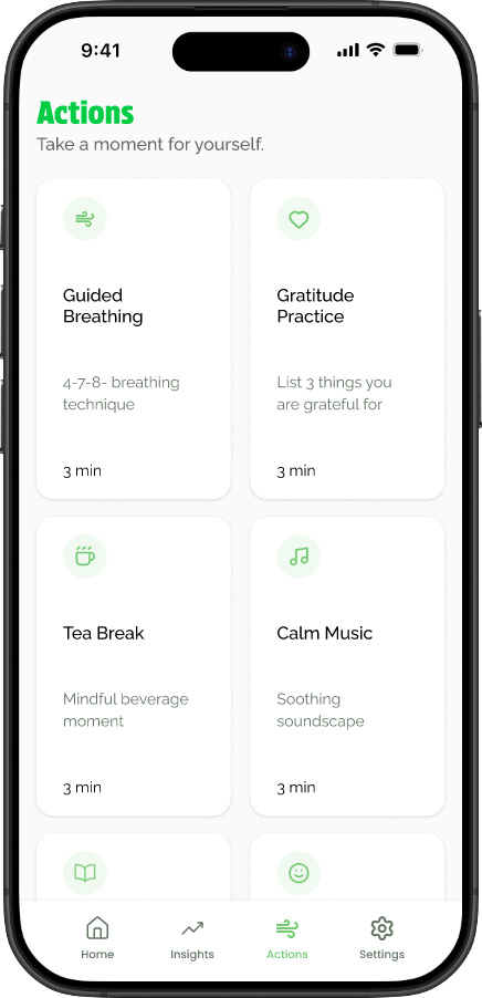 Sumondo mid-fi prototype screen three